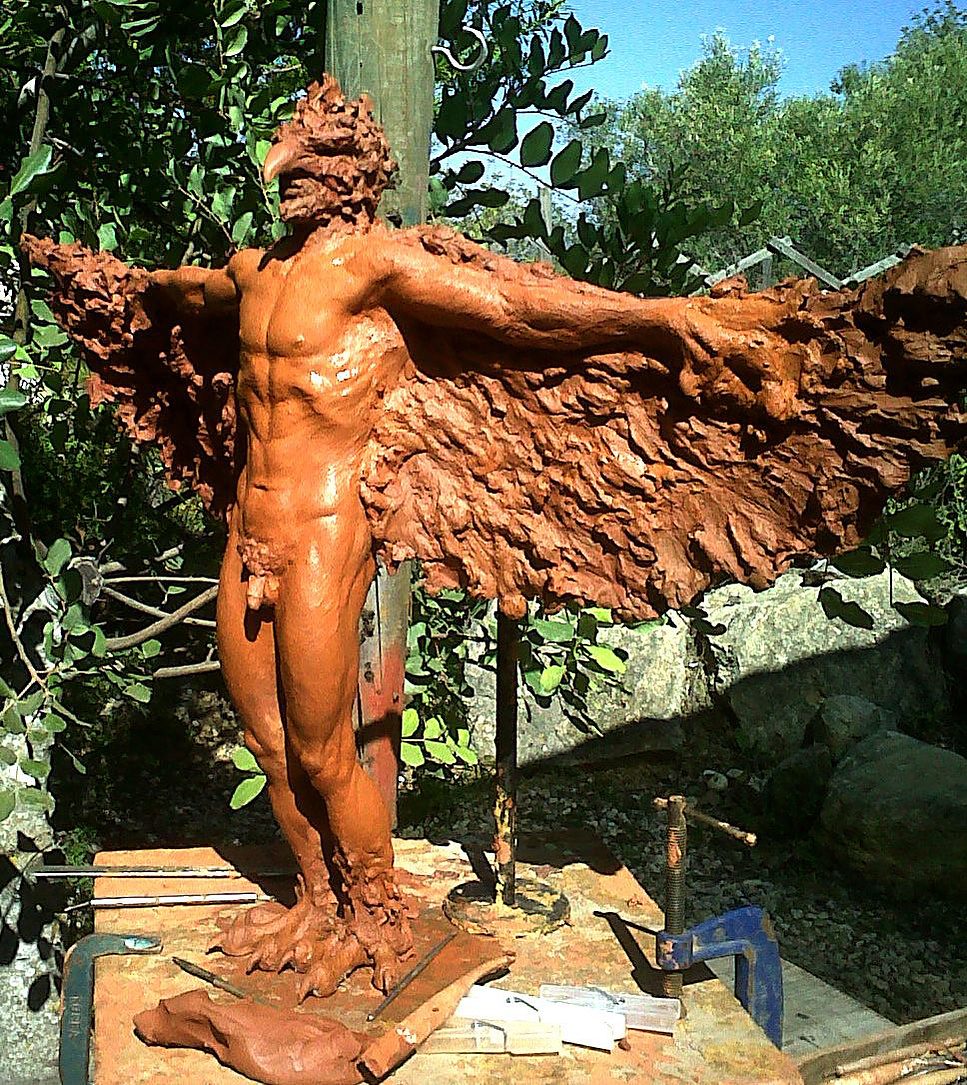 Sculpture by Toin Adams, plate 76