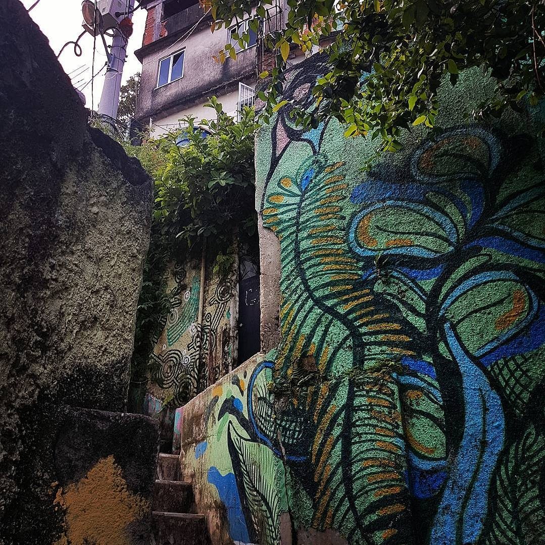 Rio Favela project — community art project, plate 11