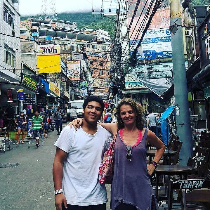 Rio Favela project — community art project, plate 31